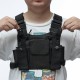 Chest 3 Pocket Harness Nylon Bag Pack Backpack Holster for Radio Walkie Talkie Two Way Radio