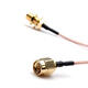 5 Inch Male to SMA Female Nut Bulkhead Crimp RG316 Coax Cable 5 Inch Male to SMA Female Nut Bulkhead Crimp RG316 Coax Cable