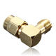 RP-SMA Male To SMA Female Jack Right Angle Crimp RF Adapter Connector RP-SMA Male To SMA Female Jack Right Angle Crimp RF Adapter Connector