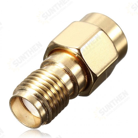 SMA Female Jack To RP-SMA Male Jack RF Coaxial Adapter Connector SMA Female Jack To RP-SMA Male Jack RF Coaxial Adapter Connector