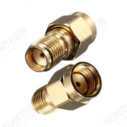 SMA Female Jack To RP-SMA Male Jack RF Coaxial Adapter Connector