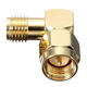 SMA Male To SMA Female Jack Right Angle Crimp RF Adapter Connector SMA Male To SMA Female Jack Right Angle Crimp RF Adapter Connector
