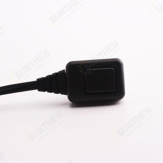 Earphone Big PTT Button TYT UV5R 888S For Kenwood 998 K Connector Earphone