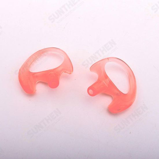 Environmental Protection Silicone Earplugs Pink Walkie-talkie Phone Large, medium and smal Intercom