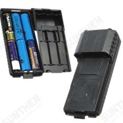 Extended 6x AA Battery Case Pack Shell For UV5R UV5RB UV5RE