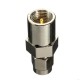 FME Male Plug to SMA Male Plug RF Coaxial Adapter Connector FME Male Plug to SMA Male Plug RF Coaxial Adapter Connector