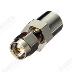 FME Male Plug to SMA Male Plug RF Coaxial Adapter Connector FME Male Plug to SMA Male Plug RF Coaxial Adapter Connector