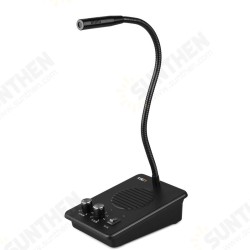 X-Q58 8W Window Intercom Bank Walkie Talkie Speaker Dual Way Microphone 400-470 MHz Wireless Transceiver for Store Office Window Glass Counter X-Q58 8W Window Intercom Bank Walkie Talkie Speaker Dual Way Microphone 400-470 MHz Wireless Transceiver for Store Office Window Glass Counter