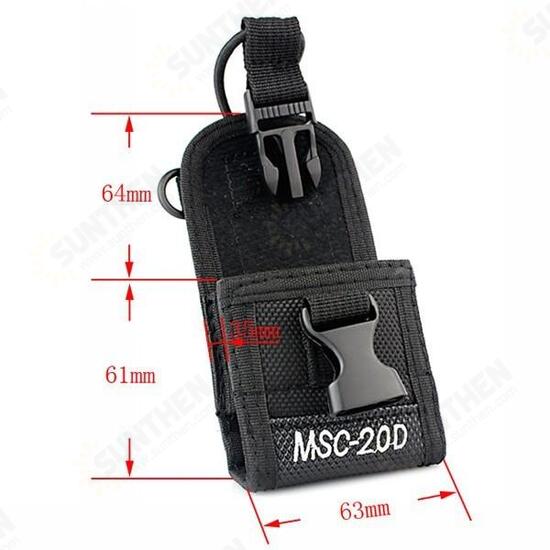 MSC-20D Multi-function Radio Case Holder for H777 BF-666S/777S/888S Kenwood Yaesu Icom Motorola