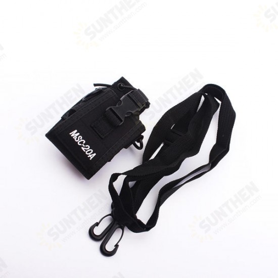 MSC20A Walkie Talkie Case Holder Pouch Bag For UV-5R Intercom Radio Case Holder