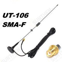 Magnetic HF Antenna UT-106UV Vehicle Mounted Talkie Car Antenna For 888S UV-5R UV-10R UV-9R
