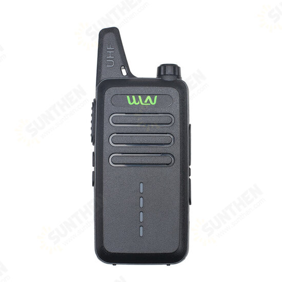 Mini WLN KD-C1E Walkie Talkie 2W 16 CH 400-470MHz UHF Handheld Two Way Radio Toy Comunicador Walkie-talkie