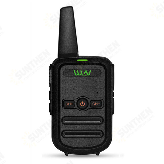 Mini WLN KD-C51 Walkie Talkie 2W 16 CH 400-470MHz UHF Handheld Two Way Radio Toy Comunicador Walkie-talkie