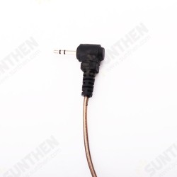 T6200C/T5428/HYTTC320/TC310 Interphone Single Needle 2.5mm Metal Aluminum Foil Line Earphones