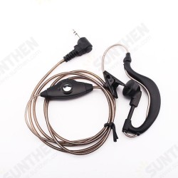 T6200C/T5428/HYTTC320/TC310 Interphone Single Needle 2.5mm Metal Aluminum Foil Line Earphones
