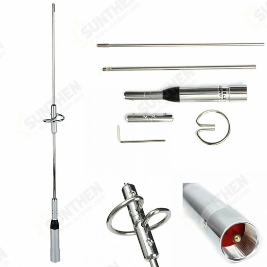 NL-770S Dual Band UHF/VHF 144/430MHz 150W Car Auto Radio Mobile//Station Antenna NL-770S Dual Band UHF/VHF 144/430MHz 150W Car Auto Radio Mobile//Station Antenna