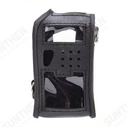 Portable Walkie Talkie Bag Cover Waterproof Anti-scratch Two Way Radio Accessory Protection Leather Bag Portable Walkie Talkie Bag Cover Waterproof Anti-scratch Two Way Radio Accessory Protection Leather Bag