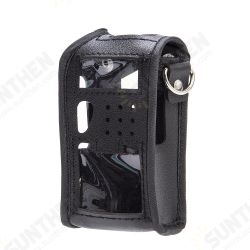 Portable Walkie Talkie Bag Cover Waterproof Anti-scratch Two Way Radio Accessory Protection Leather Bag Portable Walkie Talkie Bag Cover Waterproof Anti-scratch Two Way Radio Accessory Protection Leather Bag