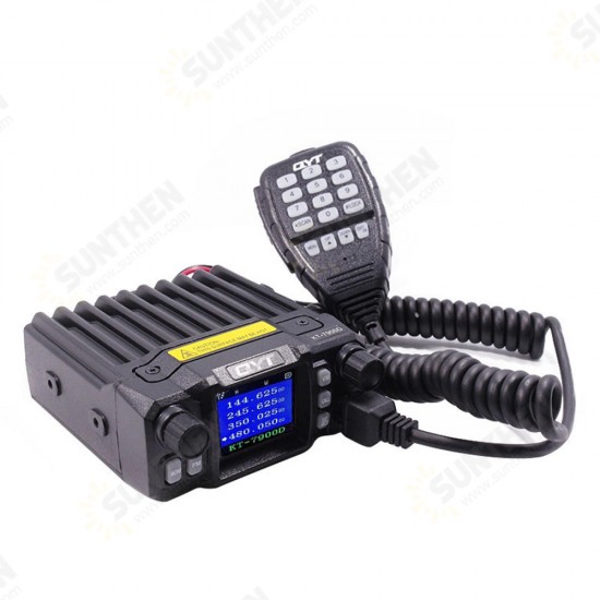 KT-7900D 25W Quad Band Mobile Radio Walkie Talkie