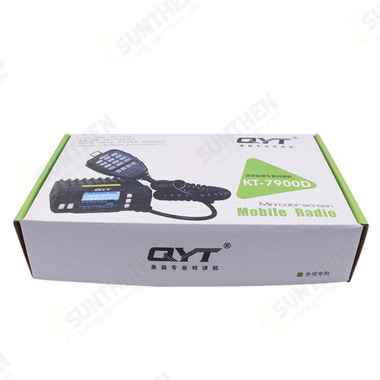 KT-7900D 25W Quad Band Mobile Radio Walkie Talkie KT-7900D 25W Quad Band Mobile Radio Walkie Talkie