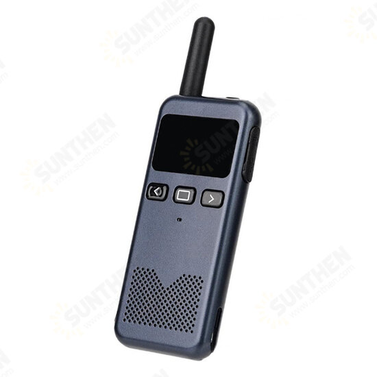 RB19P 2000mAh Handheld Walkie Talkie High Power Type-C Charging Radio Transceiver TX/RX 462.5625-467.7250HMZ Portable Mini Two Way Radio