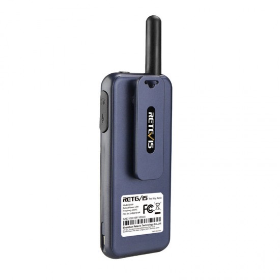 RB19P 2000mAh Handheld Walkie Talkie High Power Type-C Charging Radio Transceiver TX/RX 462.5625-467.7250HMZ Portable Mini Two Way Radio