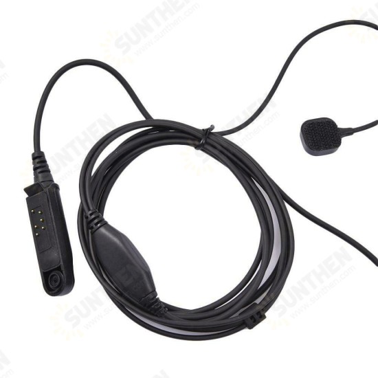 Radio UV-9R Plus BF-9700 BF-A58 Telescopic Throat Vibration Mic Earpiece Headset for UV-XR UV9R GT-3WP Walkie Talkie