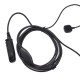 Radio UV-9R Plus BF-9700 BF-A58 Telescopic Throat Vibration Mic Earpiece Headset for UV-XR UV9R GT-3WP Walkie Talkie