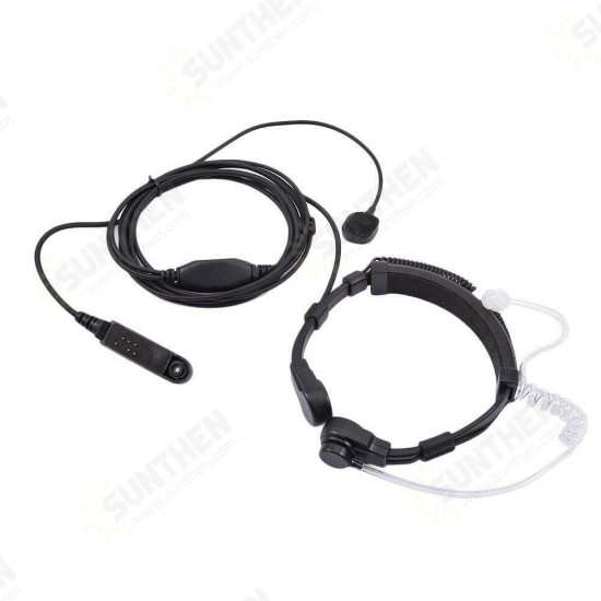 Radio UV-9R Plus BF-9700 BF-A58 Telescopic Throat Vibration Mic Earpiece Headset for UV-XR UV9R GT-3WP Walkie Talkie Radio UV-9R Plus BF-9700 BF-A58 Telescopic Throat Vibration Mic Earpiece Headset for UV-XR UV9R GT-3WP Walkie Talkie