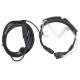 Radio UV-9R Plus BF-9700 BF-A58 Telescopic Throat Vibration Mic Earpiece Headset for UV-XR UV9R GT-3WP Walkie Talkie Radio UV-9R Plus BF-9700 BF-A58 Telescopic Throat Vibration Mic Earpiece Headset for UV-XR UV9R GT-3WP Walkie Talkie