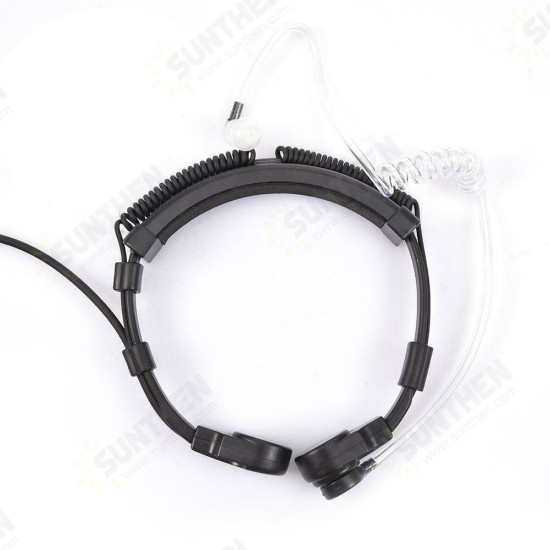 Radio UV-9R Plus BF-9700 BF-A58 Telescopic Throat Vibration Mic Earpiece Headset for UV-XR UV9R GT-3WP Walkie Talkie Radio UV-9R Plus BF-9700 BF-A58 Telescopic Throat Vibration Mic Earpiece Headset for UV-XR UV9R GT-3WP Walkie Talkie