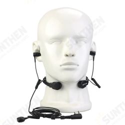 ETK007 Throat Mic Walkie Talkie Headset Finger PTT For Kenwood UV 5R UV 82 RB618 RT622 Two-way Radio Earpiece ETK007 Throat Mic Walkie Talkie Headset Finger PTT For Kenwood UV 5R UV 82 RB618 RT622 Two-way Radio Earpiece