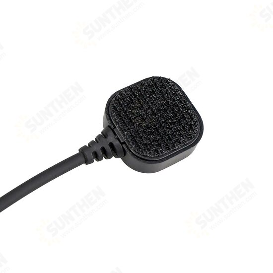 ETK007 Throat Mic Walkie Talkie Headset Finger PTT For Kenwood UV 5R UV 82 RB618 RT622 Two-way Radio Earpiece