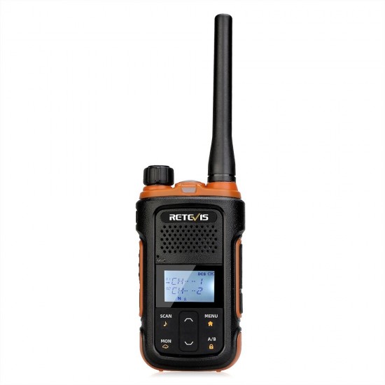 RB27B/RB627B 22CH/16CH FRS/PMR License Handheld Two Way Radio with Big Flashlight