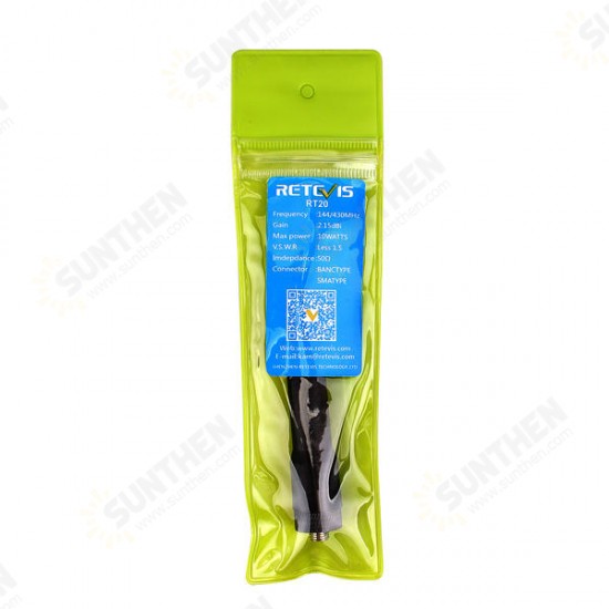 RT20 SMA-F Female Antenna VHF UHF For UV5R 888S For Kenwood For RT5R H777 RT5 Accessories C9004 RT20 SMA-F Female Antenna VHF UHF For UV5R 888S For Kenwood For RT5R H777 RT5 Accessories C9004