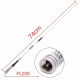 SG-m507 Diamond Antenna Dual Band Mobile Radio Antenna UHF / VHF 144 / 430 MHz Per Couple The Ham Radio Walkie Talkie SG-m507 Diamond Antenna Dual Band Mobile Radio Antenna UHF / VHF 144 / 430 MHz Per Couple The Ham Radio Walkie Talkie