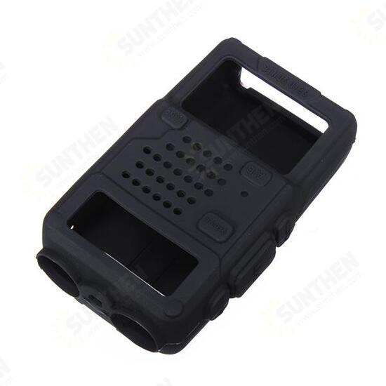 Silicone Rubber Soft Cover Case for Walkie Talkie UV-5R Series Silicone Rubber Soft Cover Case for Walkie Talkie UV-5R Series