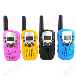 T388 Wireless Kids Walkie Talkie Portable Handheld Radio 0.5W UHF 462-467MHz 22CH Long Range Two Way Radio for Children T388 Wireless Kids Walkie Talkie Portable Handheld Radio 0.5W UHF 462-467MHz 22CH Long Range Two Way Radio for Children
