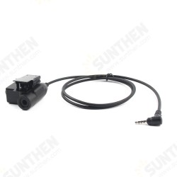 Tactical Element U94 Tactical PTT Headphone Adapter for Yaesu Vertexs VX-3R Headphone Accessories Tactical Element U94 Tactical PTT Headphone Adapter for Yaesu Vertexs VX-3R Headphone Accessories