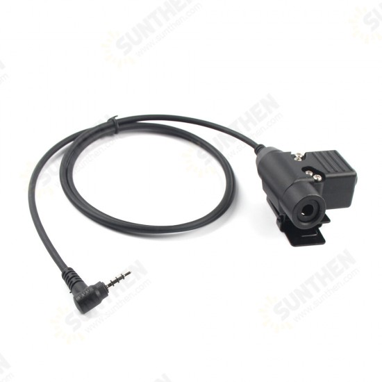 Tactical Element U94 Tactical PTT Headphone Adapter for Yaesu Vertexs VX-3R Headphone Accessories