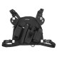 Tactical Harness Front Pack Bag Case Pouch Carry Holster for Kenwood Motorolas TYT Walkie Talkie Vest Rig Chest Bag