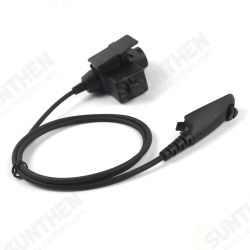 Tactical headset PTT U94 PTT for Motorola walkie talkie GP140 GP320 GP328 GP338 GP340 Tactical headset PTT U94 PTT for Motorola walkie talkie GP140 GP320 GP328 GP338 GP340