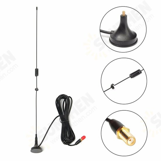 UT106 SMA Female Dual Band Auto 10W Antenne for UV5R/UV5RA/UV5RE HIYG