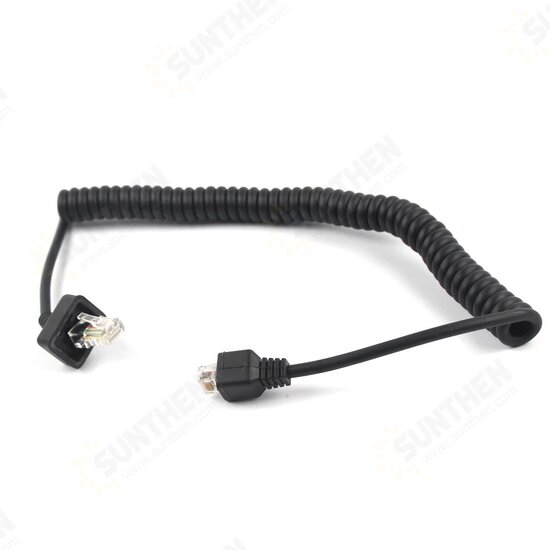 Walkie Talkie 8 Pin Replacement Speaker Microphone Cable for Kenwood TK-868G TK-768G TK-862G TK-762G TM-271A TM-471A TK-760 Walkie Talkie 8 Pin Replacement Speaker Microphone Cable for Kenwood TK-868G TK-768G TK-862G TK-762G TM-271A TM-471A TK-760