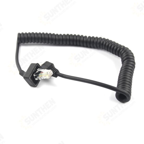 Walkie Talkie 8 Pin Replacement Speaker Microphone Cable for Kenwood TK-868G TK-768G TK-862G TK-762G TM-271A TM-471A TK-760 Walkie Talkie 8 Pin Replacement Speaker Microphone Cable for Kenwood TK-868G TK-768G TK-862G TK-762G TM-271A TM-471A TK-760