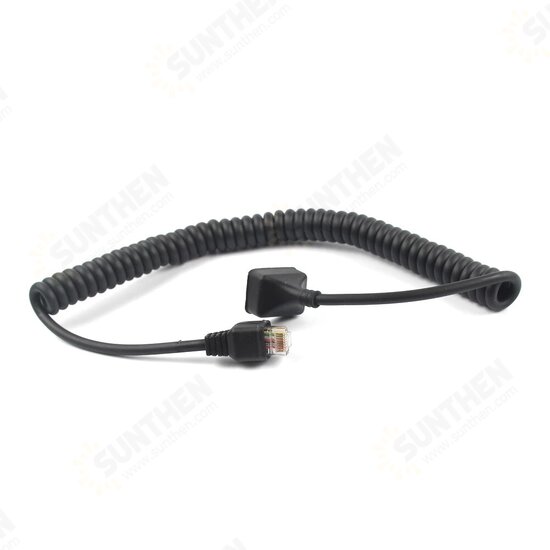 Walkie Talkie 8 Pin Replacement Speaker Microphone Cable for Kenwood TK-868G TK-768G TK-862G TK-762G TM-271A TM-471A TK-760