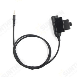 Tacical U94PTT Headset Adapter for Mobile Phone 3.5mm Headset Key Switch PTT Tacical U94PTT Headset Adapter for Mobile Phone 3.5mm Headset Key Switch PTT