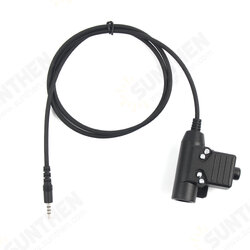 Tacical U94PTT Headset Adapter for Mobile Phone 3.5mm Headset Key Switch PTT Tacical U94PTT Headset Adapter for Mobile Phone 3.5mm Headset Key Switch PTT