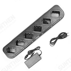 6 Slot Walkie Talkie Charger Two Way Ham Radio Charging Cradle for 888S 666S 777S 6 Slot Walkie Talkie Charger Two Way Ham Radio Charging Cradle for 888S 666S 777S