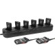 6 Slot Walkie Talkie Charger Two Way Ham Radio Charging Cradle for 888S 666S 777S